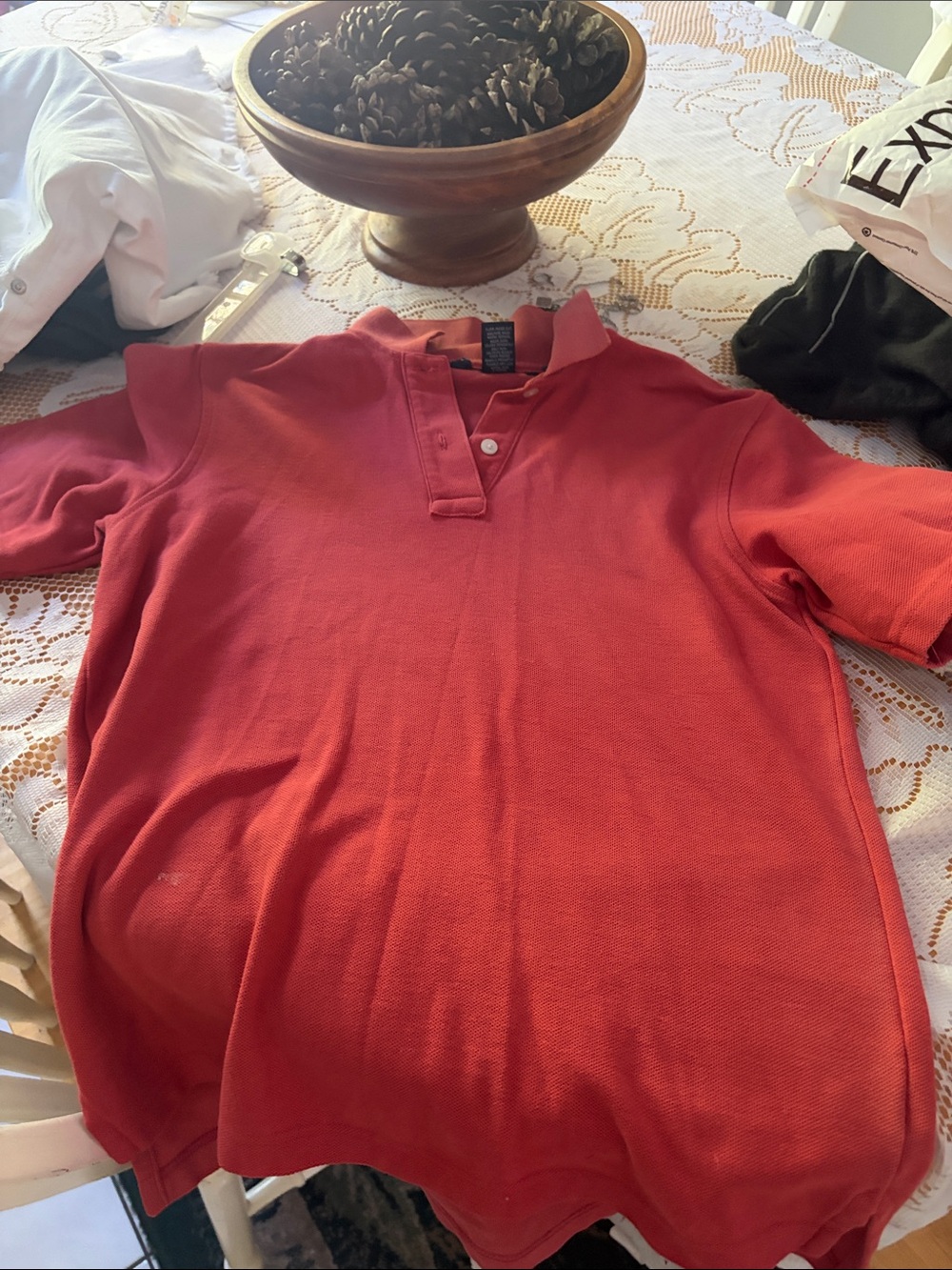 This a woman’s classic polo